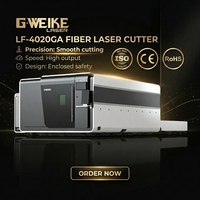 Machine de découpe laser fibre CNC tout-en-un pour métaux 3015 avec contrôle Cypcut, rail de guidage Hiwin, servomoteur Yaskawa, AI pour tôles