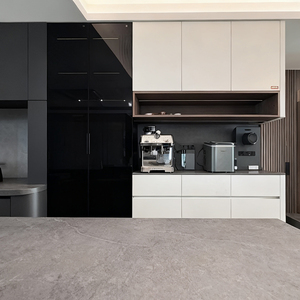 BOSNiE Set di Isola Cucina Modulare in Legno di Quercia di Alta Qualità con Lavello, Prodotto su Misura in Cina - Product Image 1