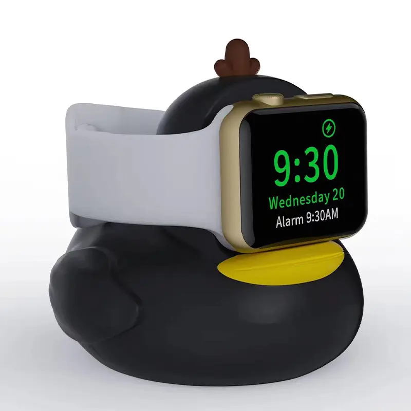 Support universel de montre intelligente de bureau de chambre à coucher support de charge en Silicone pour Apple Watch Iwatch 1 2 3 4 5 6 7 8 se ultra