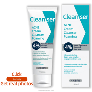 Suave Crema Limpiadora Facial Espumosa Hidratante con 4% de Peróxido de Benzoilo, Ceramida, Ácido Hialurónico y Niacinamida para Reparación de la Barrera Cutánea - Product Image 2