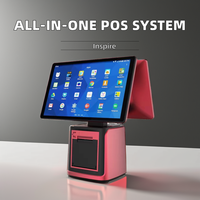 Sistema POS LIVERDOL con Pantalla Táctil de 15.6 Pulgadas, Resolución 1080p, Impresora Térmica Integrada de 80 mm, Bluetooth 5.2, Caja Registradora con Windows para