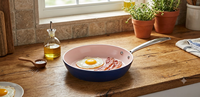 Vente en gros de casseroles et poêles en aluminium, fabricant OEM de batterie de cuisine sur mesure, ensemble de batterie de cuisine antiadhésive, fourniture d'usine et logo personnalisé