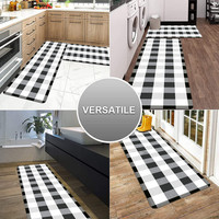 Tapis et tapis de cuisine personnalisés lavables, tapis de sol en PVC, tapis de cuisine antidérapants