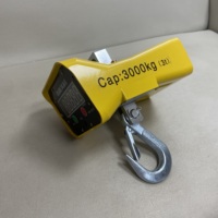 Dynamomètre sans fil haute précision 3T, balance de grue IP67 pour levage lourd en extérieur et opérations portuaires