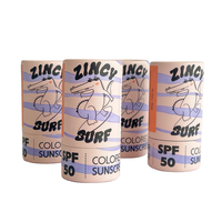 100% biodégradable Push up baume à lèvres déodorant bâton Tubes personnalisé cosmétique Kraft papier conteneur résistant à l'huile bio baume à lèvres