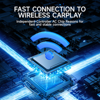 Maustor inalámbrico Carplay AI Box Android Auto USB tapy-c Dongle con cable a CarPlay Smart Box adaptador para coches originales de cable carplay
