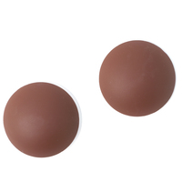 Coussinets d'allaitement en silicone de forme ronde améliorés de 8cm du fabricant Couvre-mamelons invisibles imperméables Pasties de mamelon sans couture