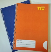 Offre Spéciale A4 Cahier a Spirale Notebook 200 Pages 8mm Line for School Notebook