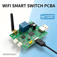 Module de relais sans fil intelligent WiFi pour la maison, carte PCBA de disjoncteur intelligent avec contrôle à distance par application pour l'automatisation domestique