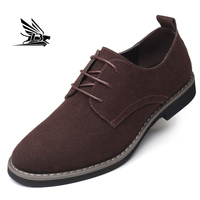 Chaussures décontractées givrées pour hommes à bout rond, style britannique, à lacets, tendance mode, grandes tailles