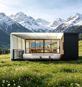 Vivienda Modular Prefabricada, Estructura <span class=keywords><strong>de</strong></span> Acero, Paneles <span class=keywords><strong>de</strong></span> Aluminio, Estructura <span class=keywords><strong>de</strong></span> Hormigón, Cabaña <span class=keywords><strong>de</strong></span> Jardín - Product Image 3