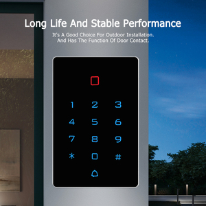 Nhựa trường hợp kiểm soát truy cập RFID thẻ thông minh <span class=keywords><strong>Key</strong></span> Fob Standalone kiểm soát truy cập đọc - Product Image 3