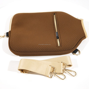 Housse de pagaie de pickleball en néoprène à fermeture éclair personnalisée Housse de <span class=keywords><strong>raquette</strong></span> Sac de <span class=keywords><strong>raquette</strong></span> Housse de protection avec bandoulière - Product Image 1