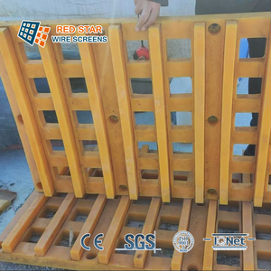 Panneau filtrant modulaire en polyuréthane pour lavage humide, type lourd, pour traitement minier, avec <span class=keywords><strong>tamis</strong></span> en pierre minérale personnalisée et <span class=keywords><strong>papier</strong></span> sec pour ciment - Product Image 2