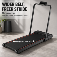 Tapis de course intelligent compact pour la maison avec écran LED, électrique, silencieux et pliable, idéal pour la marche et la course