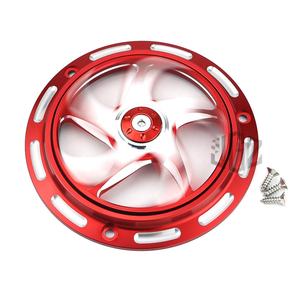 ฝาครอบเครื่องยนต์อะลูมิเนียม CNC สำหรับรถมอเตอร์ไซค์ พร้อมพัดลมระบายความร้อนแบบหมุนได้ อุปกรณ์ป้องกันหม้อน้ำ สำหรับ Vespa Sprint Primavera 150 - Product Image 4