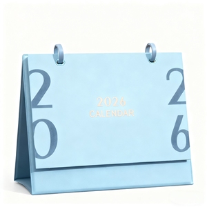 Calendario de Escritorio Creativo 2026 con Logotipo Personalizable, Calendario de Papel para Oficina, Exhibición Promocional - Product Image 4