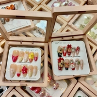 Boîtes mystères de faux ongles artisanaux premium en solde, tailles mixtes, approvisionnement en gros pour la vente en direct et les marchés nocturnes