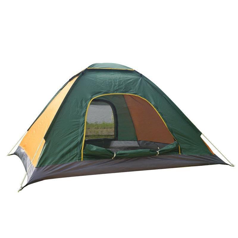 หญ้าจะเขียวเมื่อเต็นท์ถูกกางออก