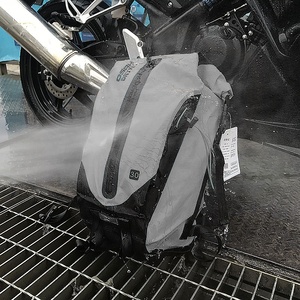 <span class=keywords><strong>Mochila</strong></span> <span class=keywords><strong>Impermeable</strong></span> de PVC con Soldadura sin Costuras para Motocicleta con Logo Personalizado, Bajo Pedido Mínimo y de Gran Venta - Product Image 5