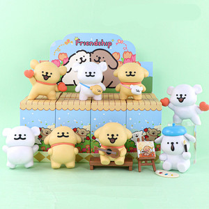 6 Styles 5-10CM Figura Maltais Animal Ligne Chiens Anime Figure Mystère Boîte Aveugle Gashapon Machine Jeu Prix Jouets - Product Image 1