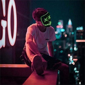 Luz máscara para <span class=keywords><strong>disfraz</strong></span> de <span class=keywords><strong>Halloween</strong></span> EL alambre de <span class=keywords><strong>purga</strong></span> máscara para Festival de las Partes - Product Image 5