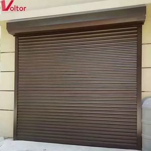 Tailles et couleurs personnalisables avec porte enroulable pour garages modernes et bâtiments industriels, porte enroulable en aluminium - Product Image 3