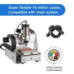 Zhong Hua 1.5mm 16AWG ² ลวดซีเอ็นซี16เกจสายเคเบิล5แกนสายไฟฟ้าแบบมีฉนวนสำหรับเครื่องเราเตอร์ CNC - Product Image 3