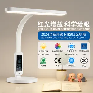 Red Light Gain Technology Smart Home Lights Eye Protection Kids Reading Arm Touch Control Study RG0 Modern Led Desk Table Lamps