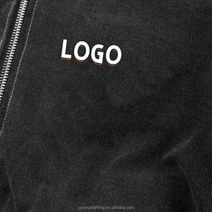 Felpe con Cappuccio Vintage a Righe Personalizzate per Uomo, Vestibilità Ampia, Stile <span class=keywords><strong>Y2K</strong></span> Street, Giacca con Cappuccio Casual Ricamata - Product Image 2