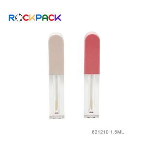 Mini Tubo de Brillo Labial de Plástico de 1.5 ml, Color Blanco Rosado, Tamaño Personalizado, con Logotipo, para Cosméticos - Product Image 3