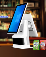 WUXIN 11.6/15.6 Kiosco de Autoservicio para Pedidos de Comida en Restaurantes, Pantalla Táctil, Código QR, Impresora Térmica de 58 mm, Compatible con SDK, CN/GUA