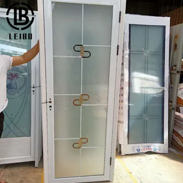 Manija de cerradura de ducha de vidrio modenrn, bisagra de lujo, puerta de baño de aluminio