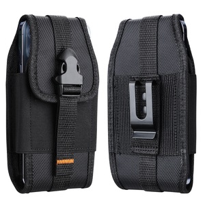 <strong>Cell</strong> <strong>Phone</strong> Holster for iPhone Nylon Mobile <strong>Phone</strong> <strong>Bag</strong> With Belt Clip <strong>Phone</strong> Belt Holder for Men Carrying Pouch Cover for Samsung - Product Image 2