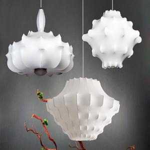 Lámpara de Techo Estilo Wabi-Sabi, Moderna, Minimalista, Creativa, de Seda, para Sala de Estar, Comedor de Lujo, Dormitorio, Bar - Product Image 5