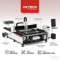 Machine de découpe laser à fibre CNC haute puissance 6000W pour le traitement de l'acier au carbone de 25 mm, de l'acier inoxydable de 20 mm et de l'aluminium