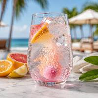 Bombes à Boire Premium avec Paillettes Comestibles Scintillantes, Mélange pour Mocktail, Poudre de Boisson Instantanée, Cube de Boisson Solide, Vente en Gros