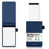 Petit carnet en cuir A7, stylo métallique, vente en gros, mini carnet de poche pour les mémos quotidiens, le travail de bureau, le travail promotionnel, bloc-notes