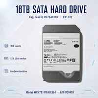 Disque dur WUH721818ALE6L4 18 To 3,5 SATA 7200 tr/min pour serveur de stockage, centre de données, vidéo, RAID