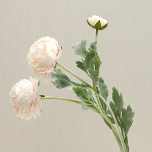 Bouquet de fleurs artificielles en soie, 20 pouces, trois têtes, toucher réel, écologique, fait main, imperméable, moderne, pour mariage, fête des mères - Product Image 5