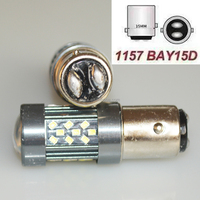Pièces et accessoires pour véhicules, systèmes d'éclairage automobile, autres ampoules LED pour voitures, lumière blanche 2016 42SMD S25 Bay15d 1157 12V, rétrofit/mise à niveau