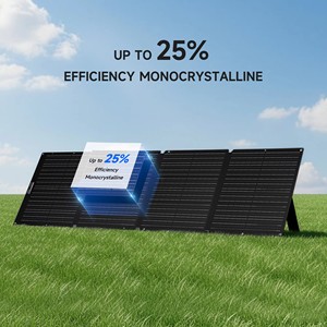 Panneau solaire pliable ALLPOWERS, efficacité de 25 %, étanche IP68, pour stations d'alimentation portables, camping - Product Image 5