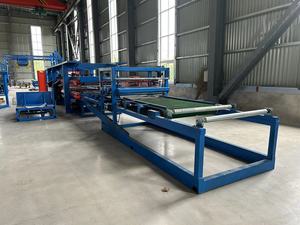 Chống cháy rockwool phòng sạch mái Tấm bánh sandwich làm cho máy EPS nhiệt cách điện Composite kho Bảng điều khiển dây chuyền sản xuất - Product Image 3