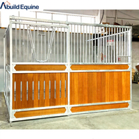 Kits de boxes modulaires pour chevaux, panneaux avant de box, portes de box, équipement d'écurie équestre