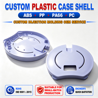 Boîtier en plastique pour haut-parleur intelligent personnalisé OEM, moulage par injection ABS PC, fabricant de boîtiers pour appareils vocaux, fournisseur Chine