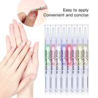 Stylo à Huile pour Cuticules avec Huile de Jojoba et Vitamines, Traitement Nourrissant et Réparateur pour la Croissance et le Renforcement des Ongles Secs et Abîmés, Manucure OEM
