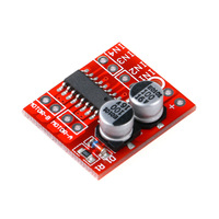 Module de commande de moteur CC Hengshengwei Mini PWM Régulation de vitesse Double pont en H Moteur pas à pas Remplace L298N