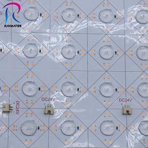 SMD2835 CRI85 72发光二极管光学rgb发光二极管条160度独立可切割柔性发光二极管灯片 - Product Image 2