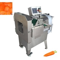 Voedselverwerkende groentesnijmachine 300-600kg/uur Automatische roestvrijstalen snijmachine/slicer/shredder voor ui, aardappel, wortel