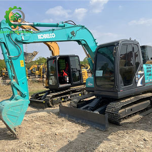 <b>Used</b> KOBELCO SK75 Excavator 7.5-Ton <b>Engineering</b> <b>Construction</b> <b>Machinery</b> with Core Components Motor Gearbox Gear Pump Bearing - Product Image 2